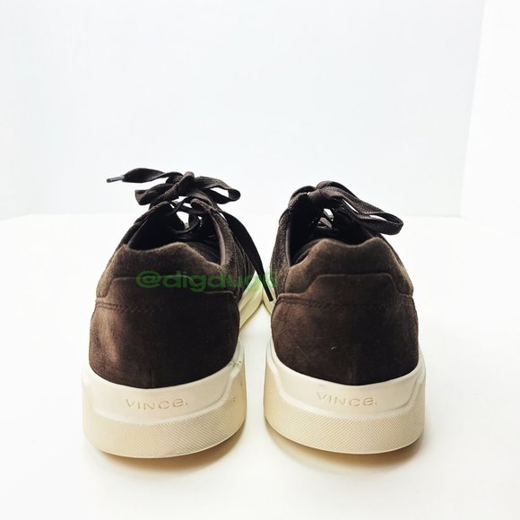 Vince. Barnett Suede Sneaker - Picture 6 of 9